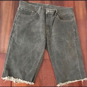 Levi's cutoff shorts